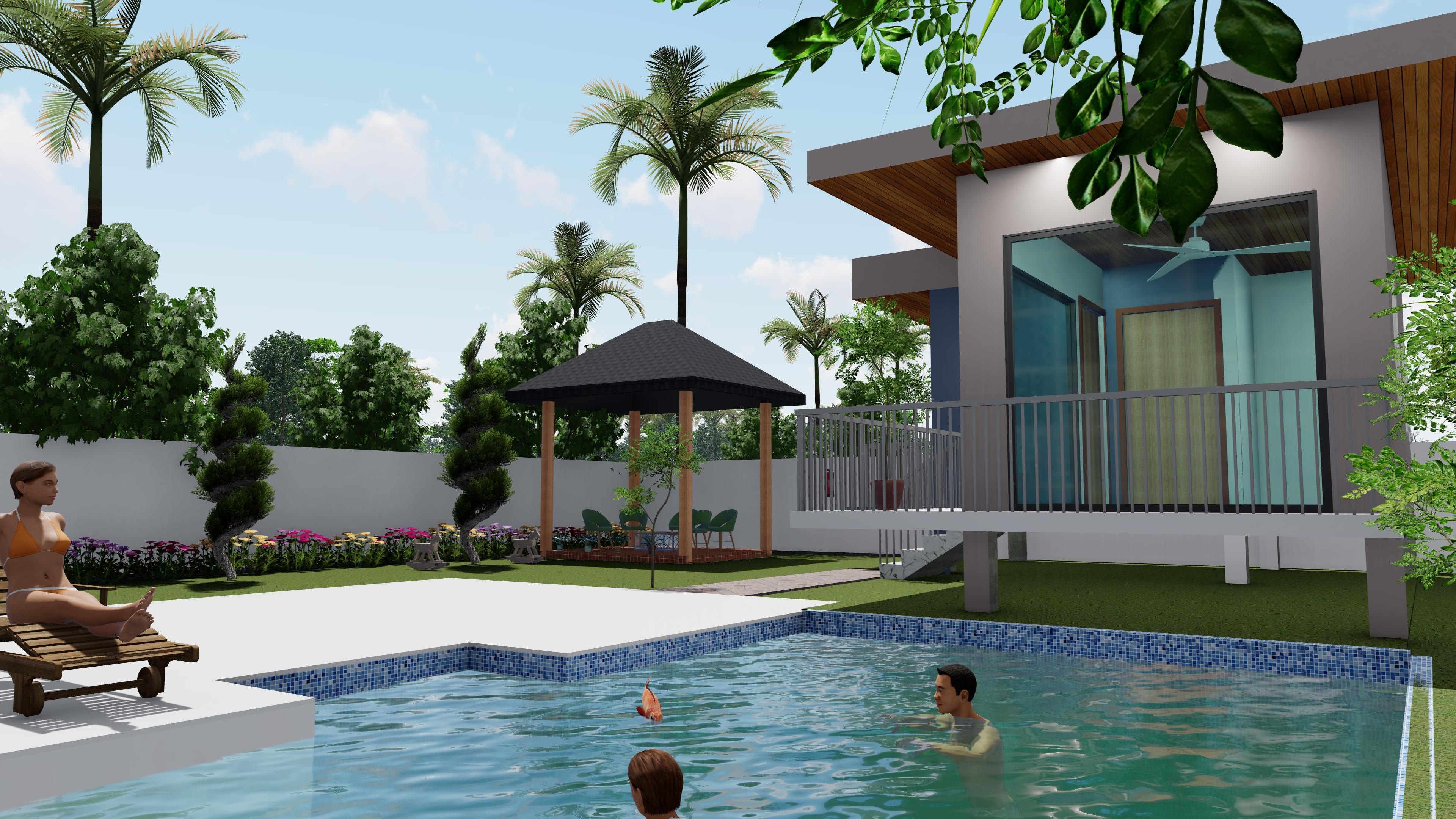 Luxury Farmhouse With Private Pool In Lucknow