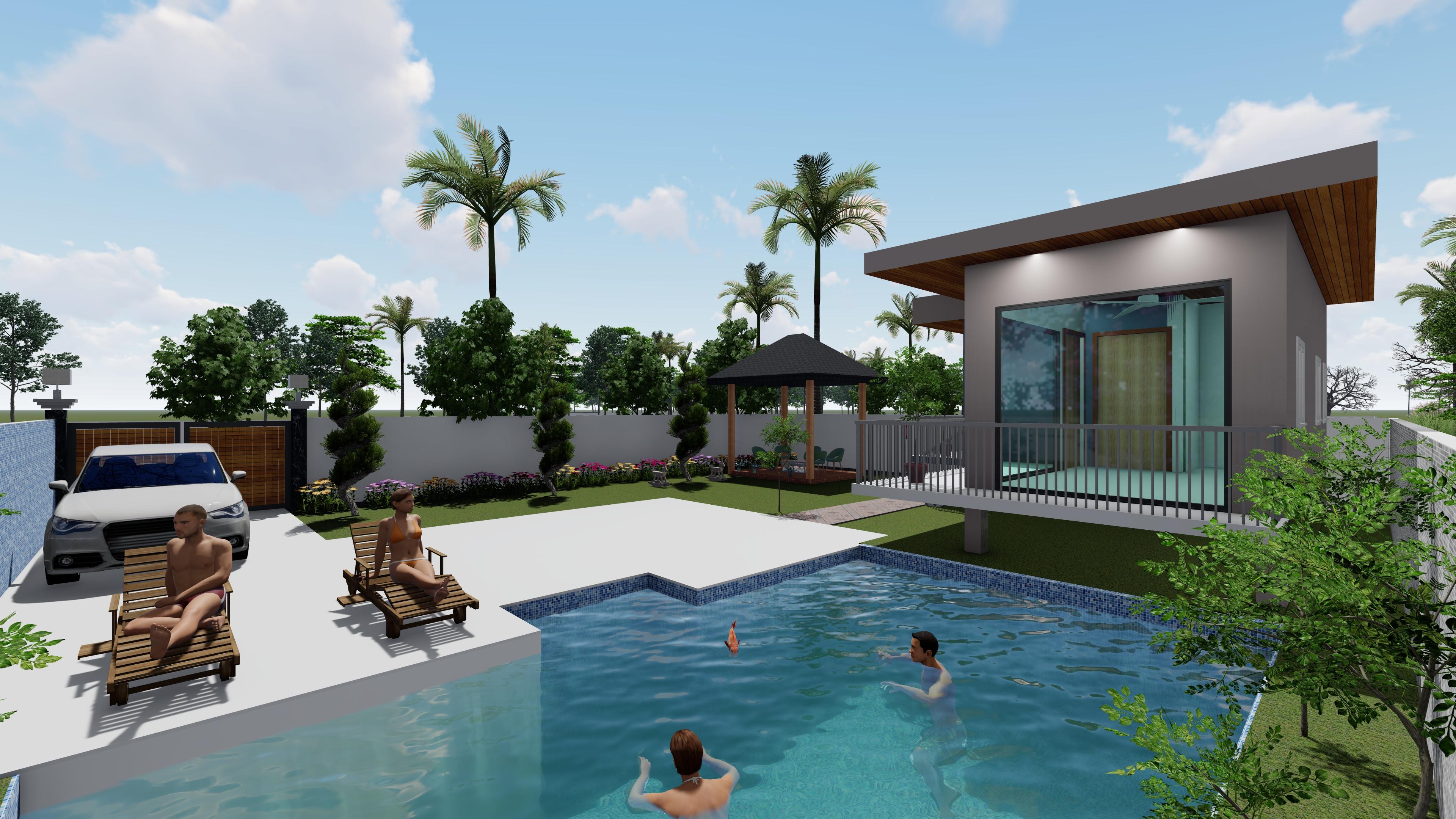 Luxury Farmhouse With Private Pool In Lucknow